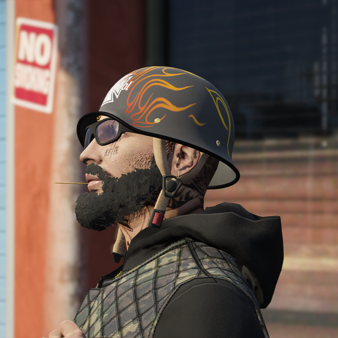 The Germans Biker Helmet